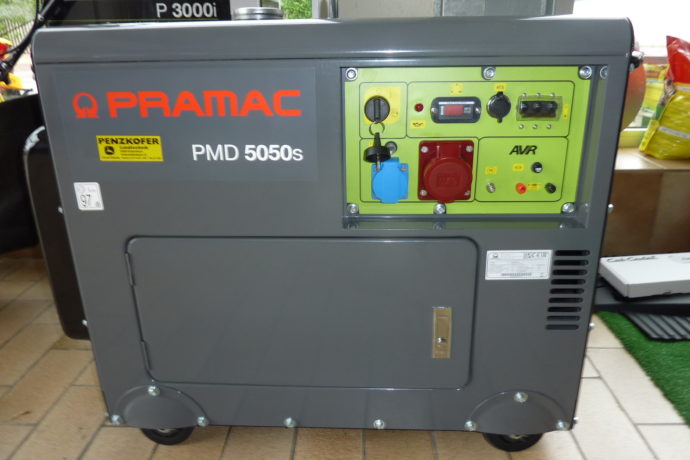 Stromerzeuger Pramac PMD 5050s AVR-Diesel 2.199.-€ inkl.MwSt.