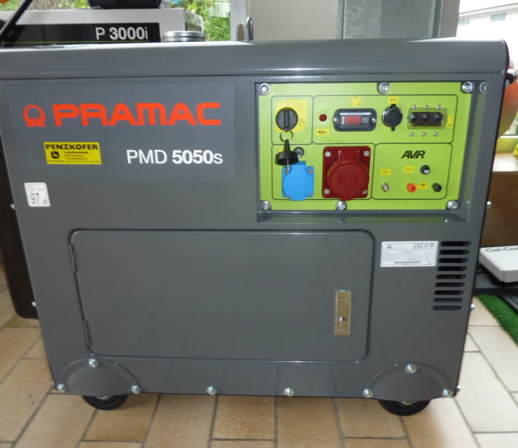 Stromerzeuger Pramac PMD 5050s AVR-Diesel 2.049.-€ inkl.MwSt.